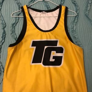 Top Gun Allstars Yellow Practice Wear Tank 2018